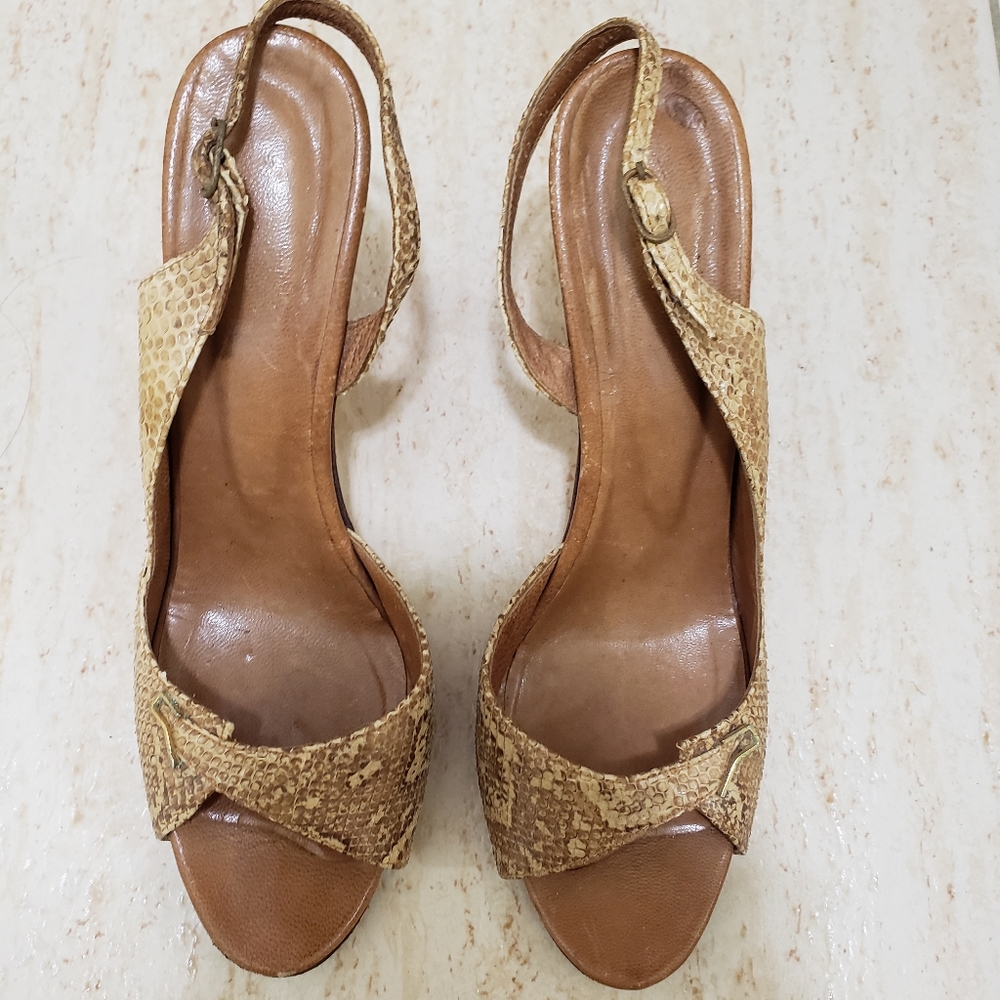 Python/reptile shoes/ vintage